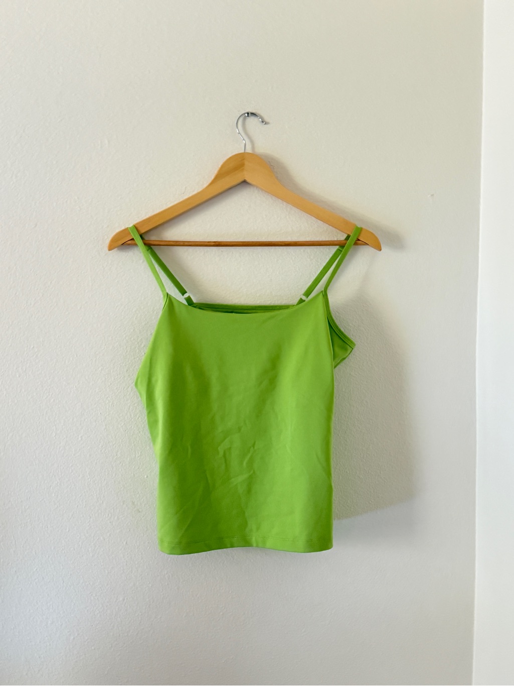 Chadwicks Lime Green DoubleStrap Camisole
